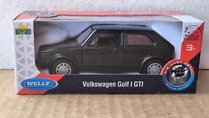 WELLY NEX DROMADER VOLKSWAGEN GOLF I GTI DARK GREEN 1/34 1:34 MODEL DIECAST - Picture 1 of 2