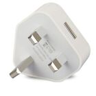 Travel 3 Pin 5V 1A Power Adapter Wall Charger UK Plug USB Charger