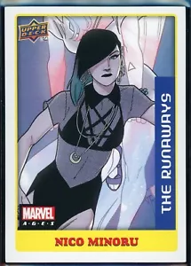 2020 Upper Deck Marvel Ages Premium Parallel Nico Minoru #60 Stickers - Picture 1 of 2