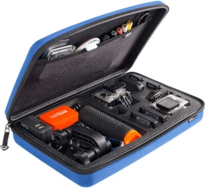 SP Gadgets POV Large Storage Case For GoPro Cameras And Accessories - Blue - Picture 1 of 6