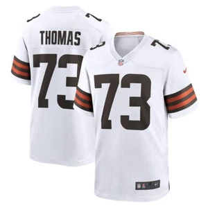 Cleveland Browns Joe Thomas #73 Nike White Official NFL Retired Game Jersey - Picture 1 of 3