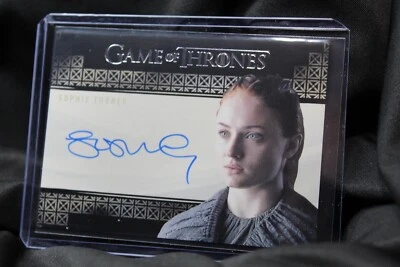 🔥Sophie Turner 🔥2024 Game Of Thrones Legends Of The Realm On Card Auto - Image 1 of 2