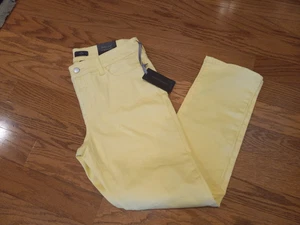 NYDJ Not Your Daughters' Jeans Women's  10 (10P) Yellow  Skinny Jeans - NWT - Picture 1 of 3