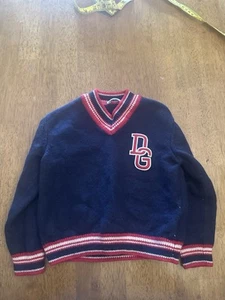 Kids Wool Dolce And Gabanna Crewneck Sweater Size 4 - Picture 1 of 10