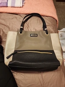 Kenneth Cole Reaction Beuteltasche 89 $ neu ohne Etikett bunt 12 x 12 x 4 - Bild 1 von 20