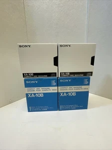 Lot 4 SONY XA-10B 10 Disc Automatic CD Changer Magazine Cartridge Compact Disc - Picture 1 of 5