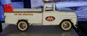 Oldtimer Tonka Wrecker AA 24 Stunden Service weiß Abschleppwagen - Bild 1 von 7