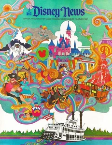 DISNEY NEWS MAGAZINE-SUMMER 1981-FORT WILDERNESS-DISNEY MOVIES-MORE - Picture 1 of 2