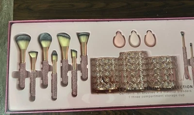 Juego de brochas de maquillaje Pink Bling Mega Glitz And Glam Foto 1 de 4