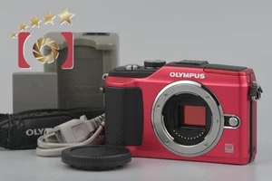 Olympus Pen Lite E-Pl2 Red Mirrorless Single Lens Camera - Picture 1 of 10