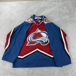 Vintage Colorado Avalanche Men's Size Small NHL Hockey CCM Jersey with/Flaw - Picture 1 of 15