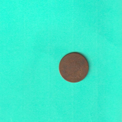 1870 TWO CENT COIN US - Image 1 of 2
