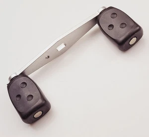 Pieza de carrete embajador con mango Abu Garcia (plateado, perillas grandes) - Imagen 1 de 3