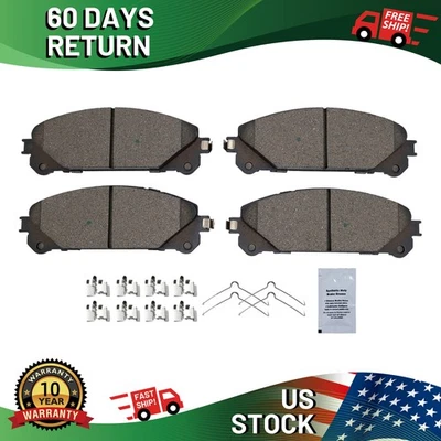Ceramic FRONT Brake Pads for Lexus RX350 2011-2023 Toyota Sienna 2010-2022 Foto 1 de 4