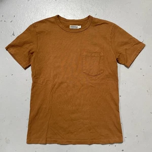 Freenote Cloth Cotton Knit Pocket T-Shirt Made In USA SMALL - Picture 1 of 9