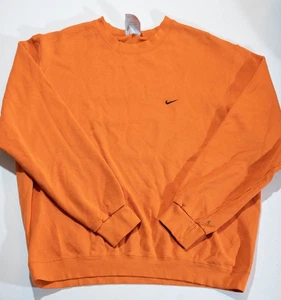 Vintage Nike Center Swoosh Crewneck Travis Scott Y2K Faded Orange Herren XL RAR - Bild 1 von 12