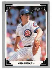 Greg Maddux - Chicago Cubs (Baseball Card) 1991 Leaf # 127 Mint - Picture 1 of 1