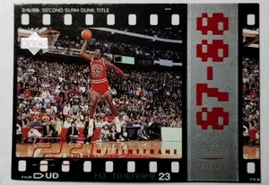 1998 UPPER DECK LIVING LEGEND MICHAEL JORDAN 24 NEAR MINT TIMEFRAME 87-88 BULLS - Picture 1 of 3