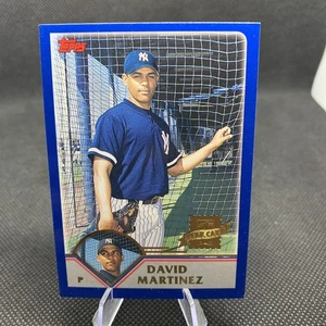 2003 Topps Traded & Rookies David Martinez #T166 RC Yankees - Picture 1 of 2