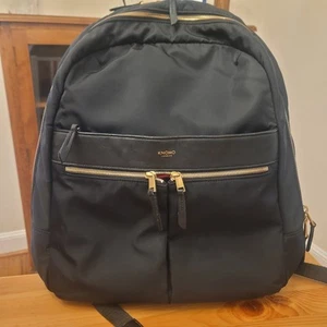 KNOMO Beaufort 15.6" Laptop Backpack Rucksack Work for Women Large Travel Black - Picture 1 of 24