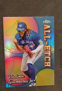 2024 Topps Chrome Logofractor Edition - Chrome All Etch Vladimir Guerrero Jr... - Foto 1 di 1