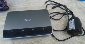 AT&T WF720 Wireless Home Phone Base w/AC Adapter Power Supply - Picture 1 of 3