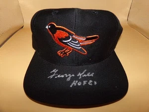 GEORGE KELL SIGNED BASEBALL HAT ORIOLES HOF83 RIP! - Picture 1 of 1