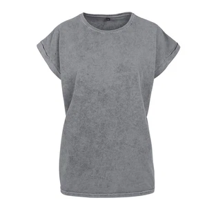 Build Your Brand Damen/Ladies Acid Wash Extended Shoulder T-Shirt (RW8464) - Bild 1 von 8