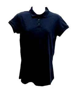IZOD School Uniform Shirt XL (18) Black Short Sleeve Polo Cotton/Poly - Picture 1 of 5