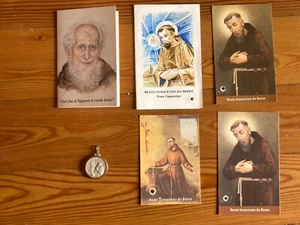 LOTE RARO RELIQUIAS Frailes Capuchinos: Laconi de Ignacio + Cecilio María + I. da Berzo - Imagen 1 de 12