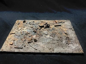 1:48 1:35 Diorama Modelo Base Mini Avión Vehículo Wargaming Paisaje Fotografía - Imagen 1 de 7