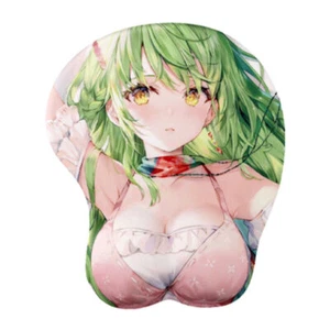 Silicone Mouse Pad Beautiful Girl Cotton Pad 3D Wrist Support Wrist Guard New - Picture 1 of 33