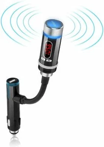 FM Transmitter Auto Audio KFZ Freisprecheinrichtung USB Handy Bluetooth AUKEY - Bild 1 von 6