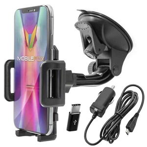 Car Holder+Charging Cable Suitable For for Huawei P20 pro Lite P10 P9 - Picture 1 of 6