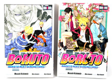 Boruto: Naruto Next Generations English Volume 1 & 2 Masashi Kishimoto Manga Lot