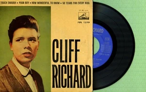 CLIFF RICHARD / Touch Enough / LA VOZ AMO 7EPL 13.709 Press Spain 1962 EP VG - Picture 1 of 5