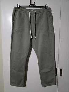 Womens DECJUBA Army Green Cotton Cargo Pants - Size 16 (T46) - Picture 1 of 3
