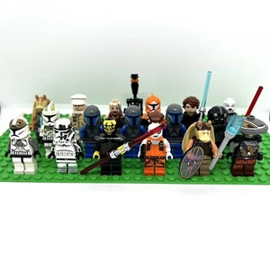 20 Pcs LOT - Star Wars Rare Chrome Stormtrooper Savage Opress Minifigures Clone - Picture 1 of 6