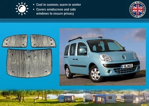 Thermal Blinds for Renault Kangoo 07-21 Campervan Front set - Picture 1 of 25