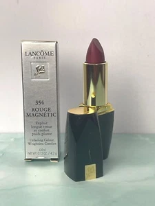 LANCOME Rouge Magnetic Lipstick 354 Avec Des Si Full Size 0.15 Oz Made In France - Picture 1 of 5
