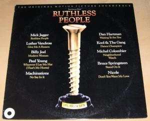 RUTHLESS PEOPLE - Original Motion Picture Soundtrack (LP, 1985) VG+ - Foto 1 di 1