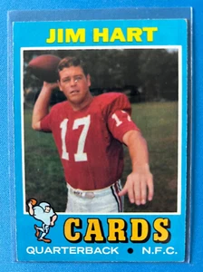1971 Jim Hart Topps #47 St Louis Cardinals quasi nuovo + J30 - Foto 1 di 2