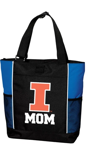 University of Illinois Mom Tote Bag A TOP Illini Mom GIFT! HIM or HER! Cover