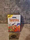 Sega Master System Rastan avec emballage d'origine et instructions multilingues 