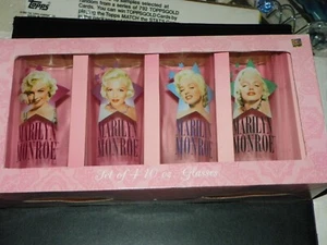 Set 4 Marilyn Monroe Star 10 oz High Ball Trinkgläser - Neu - Bild 1 von 7