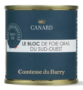 Comtesse du Barry - Blocco di Foie Gras d'anatra (IGP) - 3,52 once / latta da 100 gr - Foto 1 di 2