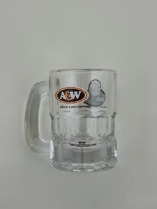 A&W Mini Mug Grandpa Burger Special Edition 3” Tall Glass AW Canada - Foto 1 di 9