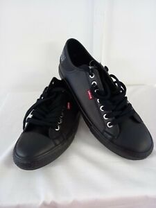 Black Levi Strauss Sneakers - Size U.K. 10.5 - Brand New (B10)