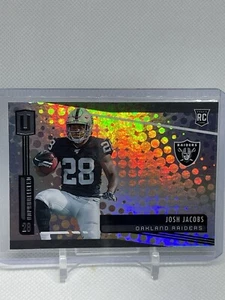 2019 Panini Unparalleled Josh Jacobs #223 RC Oakland Raiders Rookie Card - Picture 1 of 2