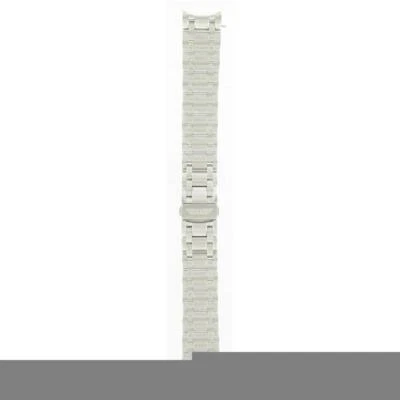 Correa de reloj de acero inoxidable tono plata 21 mm marca Swiss Army para hombre VIC-000957  Foto 1 de 4